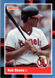 1988 Donruss Baseball Cards    305     Bob Boone